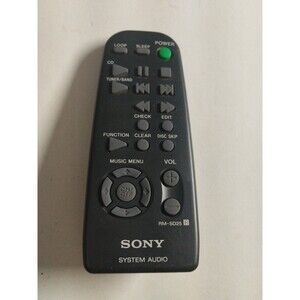 Sony RM-SD25 System Audio Remote Control OEM Clean Tested!